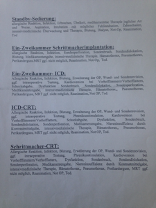 Schrittmacher Aufklärung